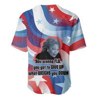 Toni Morrison Baseball Jersey Abstract Wings Design Empowering Quote Dual Portrait Celebration of Literary Freedom - Wonder Print Shop