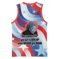 Toni Morrison Basketball Jersey Abstract Wings Design Empowering Quote Dual Portrait Celebration of Literary Freedom - Wonder Print Shop