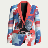 Toni Morrison Blazer Abstract Wings Design Empowering Quote Dual Portrait Celebration of Literary Freedom - Wonder Print Shop