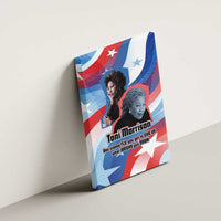 Toni Morrison Canvas Wall Art Abstract Wings Design Empowering Quote Dual Portrait Celebration of Literary Freedom - Wonder Print Shop