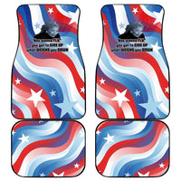 Toni Morrison Car Mats Abstract Wings Design Empowering Quote Dual Portrait Celebration of Literary Freedom - Wonder Print Shop