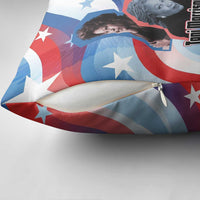 Toni Morrison Pillow Cover Abstract Wings Design Empowering Quote Dual Portrait Celebration of Literary Freedom - Wonder Print Shop