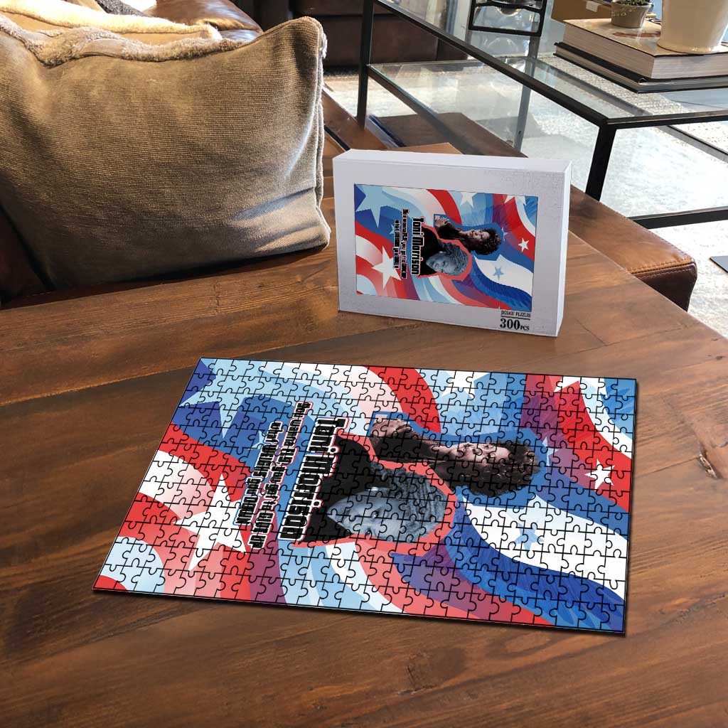 Toni Morrison Puzzle Abstract Wings Design Empowering Quote Dual Portrait Celebration of Literary Freedom - Wonder Print Shop