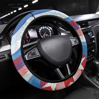Toni Morrison Steering Wheel Cover Abstract Wings Design Empowering Quote Dual Portrait Celebration of Literary Freedom - Wonder Print Shop