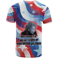 Toni Morrison T shirt Abstract Wings Design Empowering Quote Dual Portrait Celebration of Literary Freedom - Wonder Print Shop
