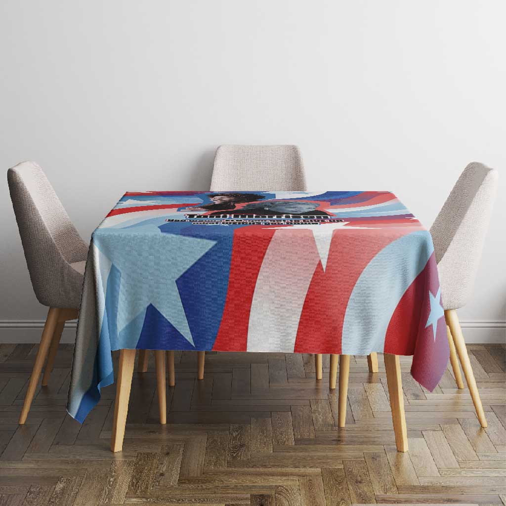 Toni Morrison Tablecloth Abstract Wings Design Empowering Quote Dual Portrait Celebration of Literary Freedom - Wonder Print Shop