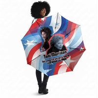 Toni Morrison Umbrella Abstract Wings Design Empowering Quote Dual Portrait Celebration of Literary Freedom - Wonder Print Shop