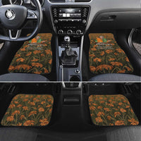 Toni Morrison Car Mats Floral Themed Design Featuring The Bluest Eye Cover Art Thought-Provoking Quote - Wonder Print Shop