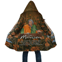 Toni Morrison Cloak Floral Themed Design Featuring The Bluest Eye Cover Art Thought-Provoking Quote - Wonder Print Shop