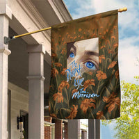 Toni Morrison Garden Flag Floral Themed Design Featuring The Bluest Eye Cover Art Thought-Provoking Quote - Wonder Print Shop