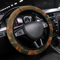 Toni Morrison Steering Wheel Cover Floral Themed Design Featuring The Bluest Eye Cover Art Thought-Provoking Quote - Wonder Print Shop