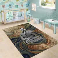 Langston Hughes Area Rug My Soul Has Grown Deep Like the Rivers - Wonder Print Shop
