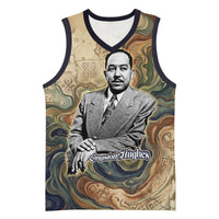 Langston Hughes Basketball Jersey My Soul Has Grown Deep Like the Rivers - Wonder Print Shop