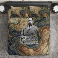 Langston Hughes Bedding Set My Soul Has Grown Deep Like the Rivers - Wonder Print Shop
