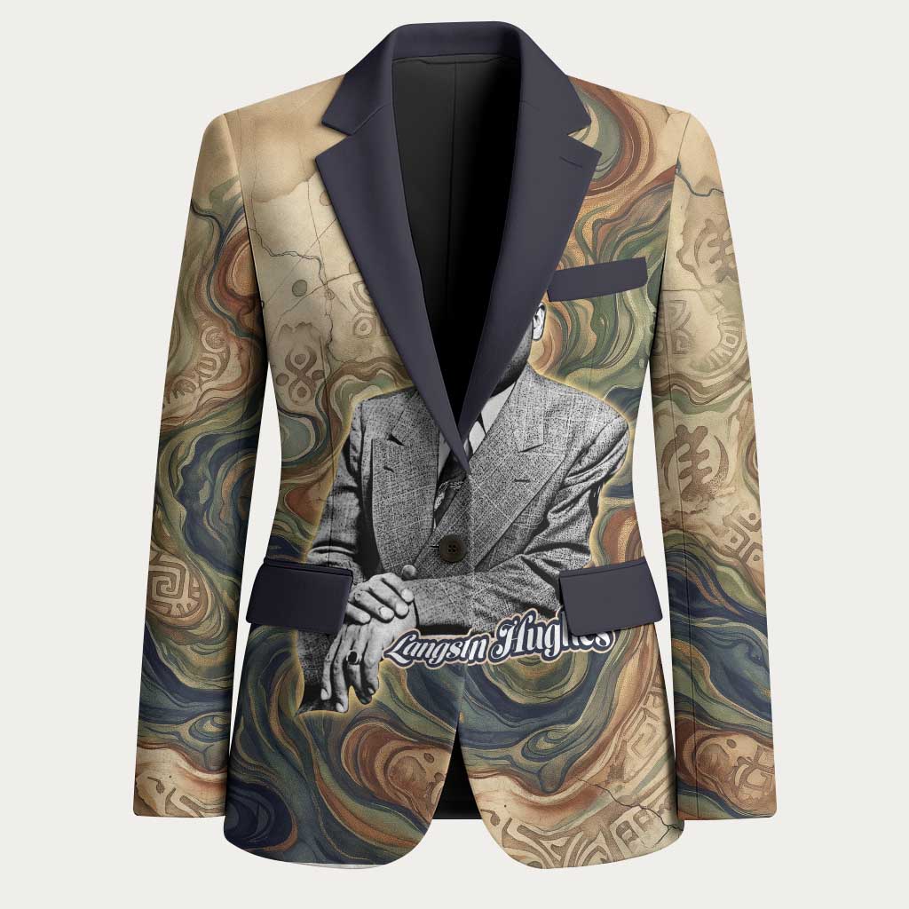 Langston Hughes Blazer My Soul Has Grown Deep Like the Rivers - Wonder Print Shop
