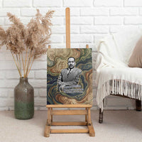 Langston Hughes Canvas Wall Art My Soul Has Grown Deep Like the Rivers - Wonder Print Shop