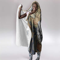 Langston Hughes Hooded Blanket My Soul Has Grown Deep Like the Rivers - Wonder Print Shop