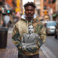 Langston Hughes Hoodie My Soul Has Grown Deep Like the Rivers - Wonder Print Shop