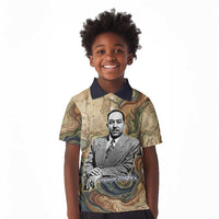 Langston Hughes Kid Polo Shirt My Soul Has Grown Deep Like the Rivers - Wonder Print Shop