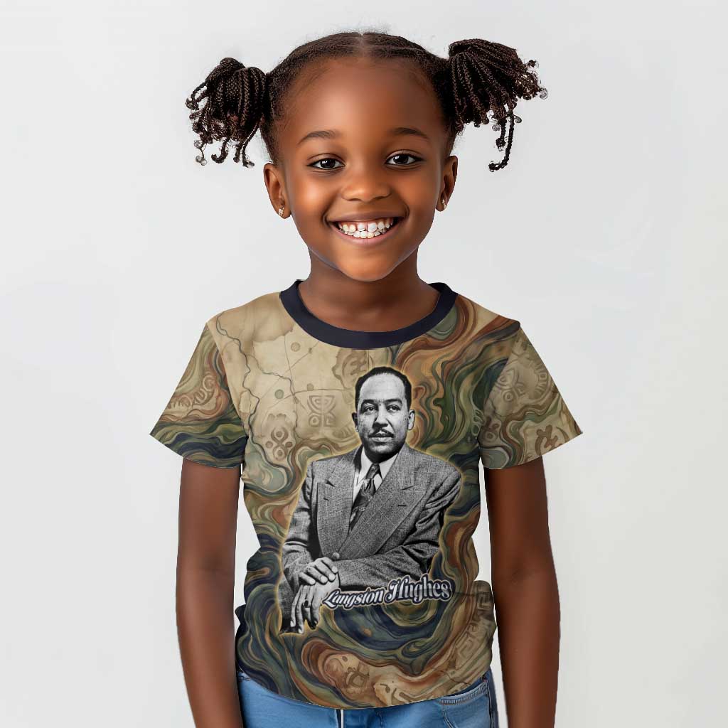 Langston Hughes Kid T shirt My Soul Has Grown Deep Like the Rivers - Wonder Print Shop