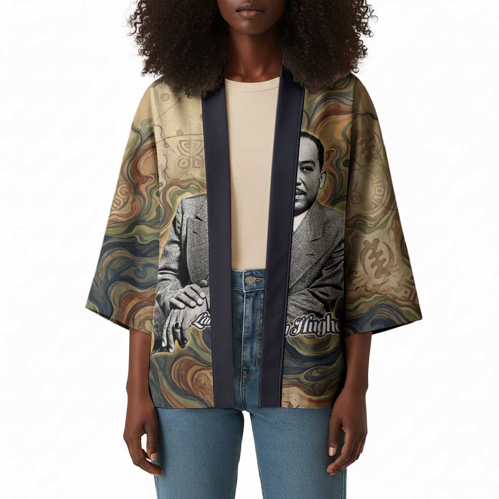 Langston Hughes Kimono My Soul Has Grown Deep Like the Rivers - Wonder Print Shop