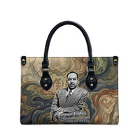 Langston Hughes Leather Bag My Soul Has Grown Deep Like the Rivers - Wonder Print Shop