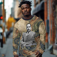 Langston Hughes Long Sleeve Shirt My Soul Has Grown Deep Like the Rivers - Wonder Print Shop