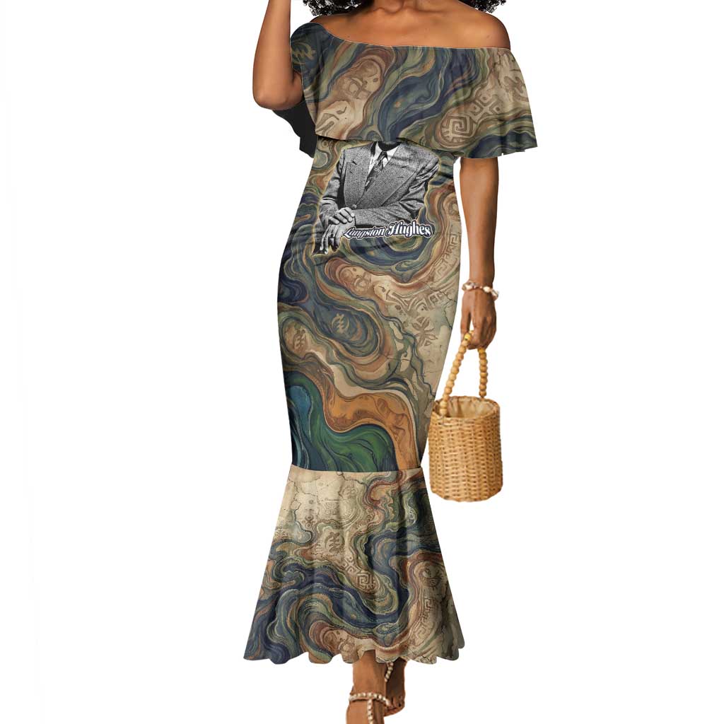 Langston Hughes Mermaid Dress My Soul Has Grown Deep Like the Rivers - Wonder Print Shop