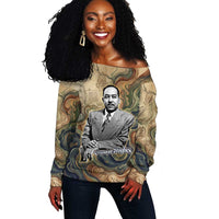 Langston Hughes Off Shoulder Sweater My Soul Has Grown Deep Like the Rivers - Wonder Print Shop