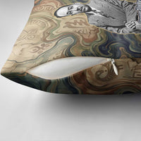 Langston Hughes Pillow Cover My Soul Has Grown Deep Like the Rivers - Wonder Print Shop