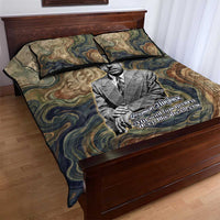 Langston Hughes Quilt Bed Set My Soul Has Grown Deep Like the Rivers - Wonder Print Shop