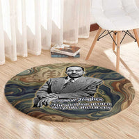Langston Hughes Round Carpet My Soul Has Grown Deep Like the Rivers - Wonder Print Shop