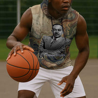 Langston Hughes Sleeveless Hoodie My Soul Has Grown Deep Like the Rivers - Wonder Print Shop