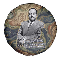 Langston Hughes Spare Tire Cover My Soul Has Grown Deep Like the Rivers - Wonder Print Shop