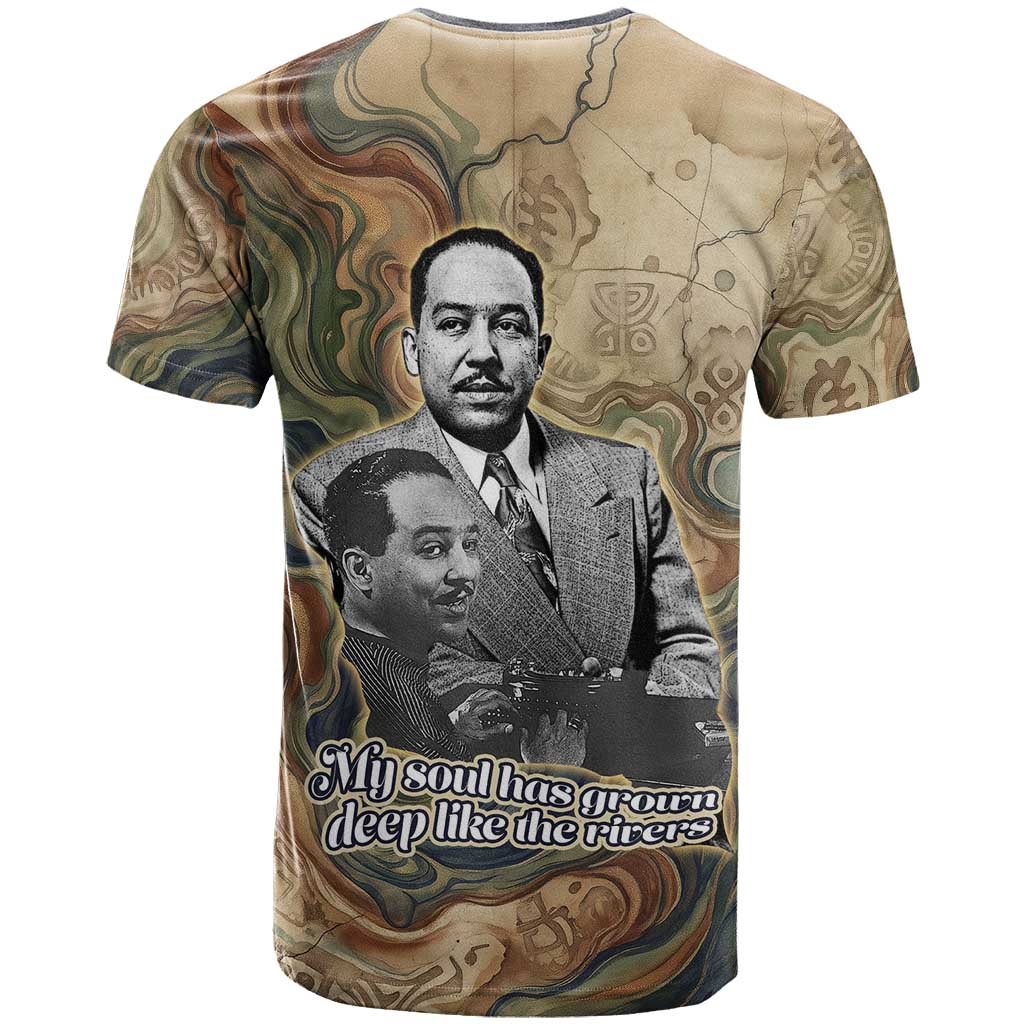 Langston Hughes T shirt My Soul Has Grown Deep Like the Rivers - Wonder Print Shop