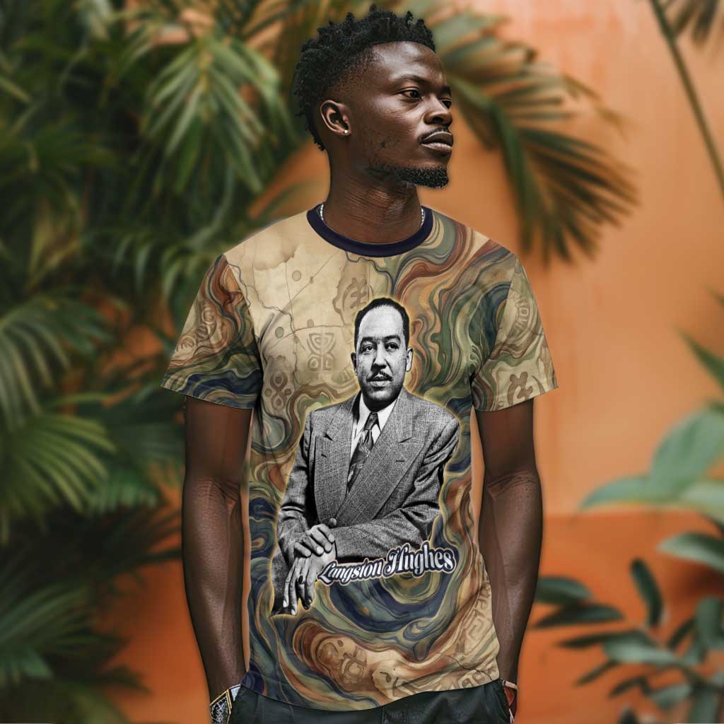 Langston Hughes T shirt My Soul Has Grown Deep Like the Rivers - Wonder Print Shop