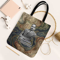Langston Hughes Tote Bag My Soul Has Grown Deep Like the Rivers - Wonder Print Shop