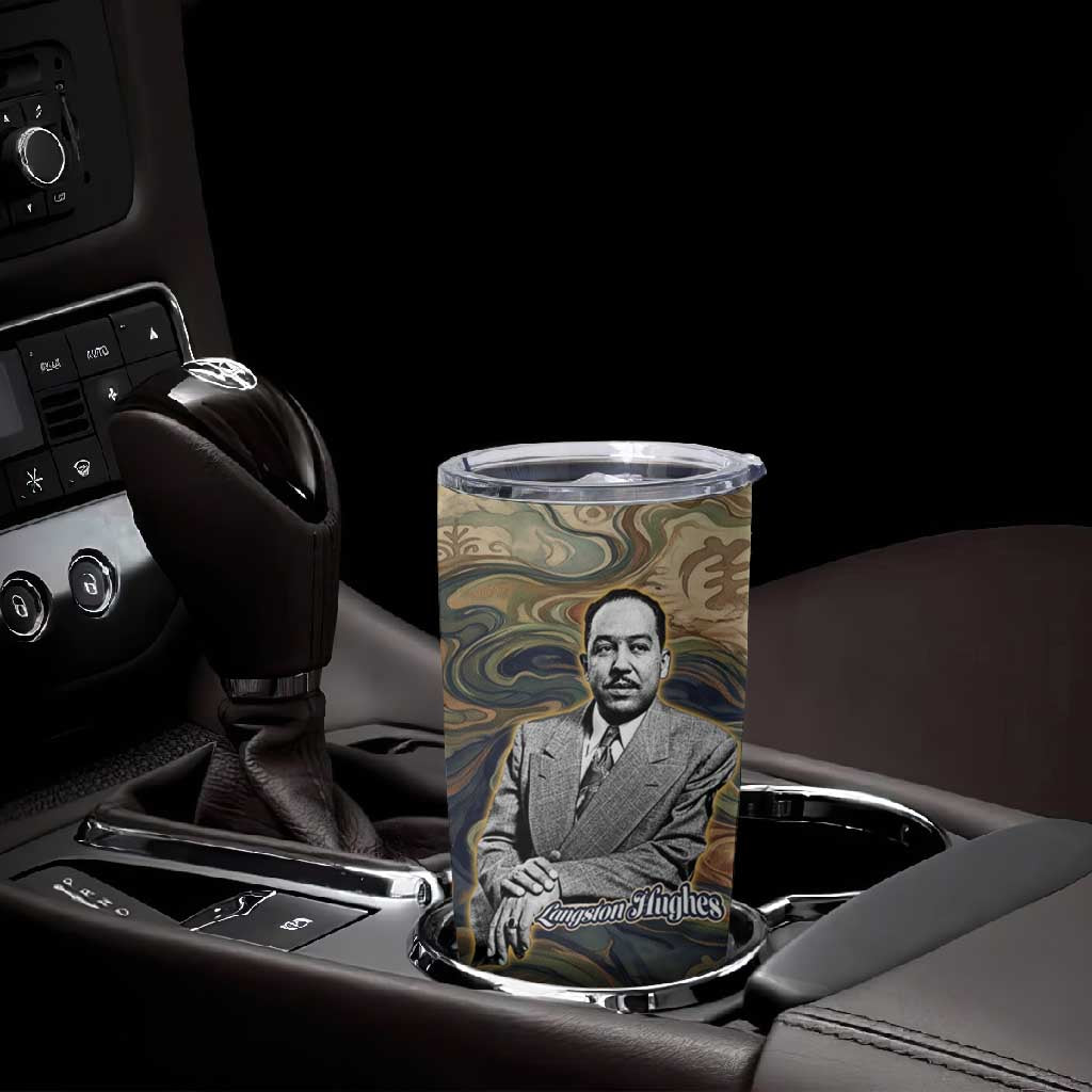 Langston Hughes Tumbler Cup My Soul Has Grown Deep Like the Rivers - Wonder Print Shop