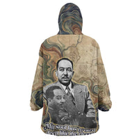 Langston Hughes Wearable Blanket Hoodie My Soul Has Grown Deep Like the Rivers - Wonder Print Shop