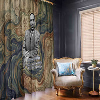 Langston Hughes Window Curtain My Soul Has Grown Deep Like the Rivers - Wonder Print Shop