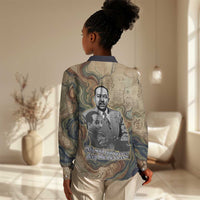 Langston Hughes Women Casual Shirt My Soul Has Grown Deep Like the Rivers - Wonder Print Shop