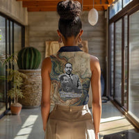 Langston Hughes Women Sleeveless Polo Shirt My Soul Has Grown Deep Like the Rivers - Wonder Print Shop