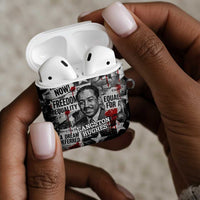 Langston Hughes AirPods Case Urban Brick Wall Design with Protest Art and Poetry Powerful Quotes - Wonder Print Shop