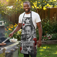 Langston Hughes Apron Urban Brick Wall Design with Protest Art and Poetry Powerful Quotes - Wonder Print Shop