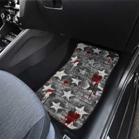Langston Hughes Car Mats Urban Brick Wall Design with Protest Art and Poetry Powerful Quotes - Wonder Print Shop