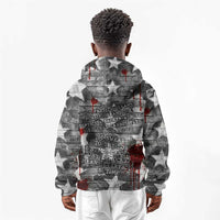 Langston Hughes Kid Hoodie Urban Brick Wall Design with Protest Art and Poetry Powerful Quotes - Wonder Print Shop