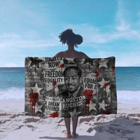 Langston Hughes Sarong Urban Brick Wall Design with Protest Art and Poetry Powerful Quotes - Wonder Print Shop