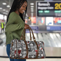 Langston Hughes Travel Bag Urban Brick Wall Design with Protest Art and Poetry Powerful Quotes - Wonder Print Shop