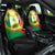 Custom Senegal Car Seat Cover Lion Graphic, National Flag, Fiery Soccer Ball - Bold African Pride Design - Wonder Print Shop