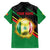 Custom Senegal Hawaiian Shirt Lion Graphic, National Flag, Fiery Soccer Ball - Bold African Pride Design - Wonder Print Shop